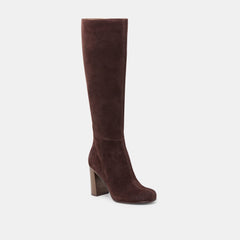 HUDSIN BOOTS MAHOGANY SUEDE