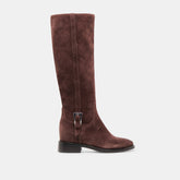 KILIAN H2O WIDE CALF BOOTS MAHOGANY SUEDE