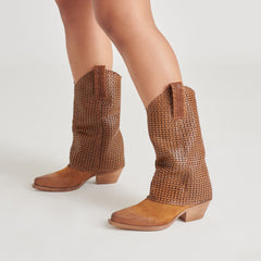 MAVRIK BOOTS CHESTNUT SUEDE