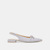 PAYGE FLATS DUSTY BLUE SUEDE