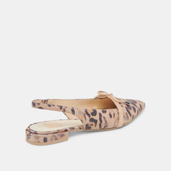 PAYGE FLATS LT LEOPARD SUEDE