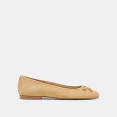 RITLA BALLET FLATS HONEY SUEDE