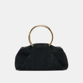 CHANNING HANDBAG BLACK SUEDE