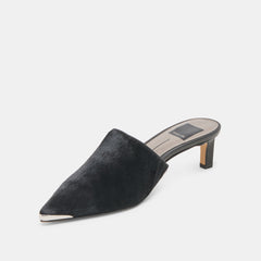 LEXY HEELS NERO CALF HAIR