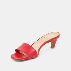 REXA HEELS CHILI LEATHER