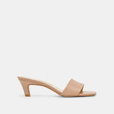 REXA HEELS LIGHT TAN LEATHER