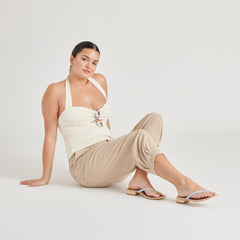 BARTY SANDALS ICE BLUE LEATHER