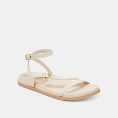 DARLIS SANDALS BONE LEATHER