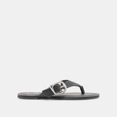 ROSSA SANDALS BLACK LEATHER