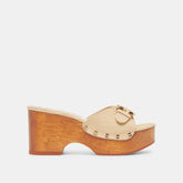 YALAH HEELS LT NATURAL RAFFIA