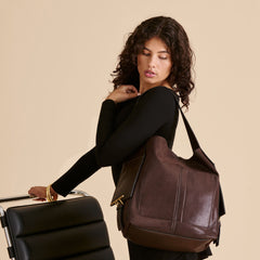 ARDEN TOTE ESPRESSO STELLA