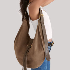 OAKLEY TOTE OLIVE SUEDE