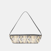SAVAII SHOULDER BAG BLACK WHITE SNAKE STELLA