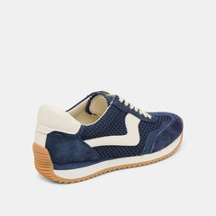 B.NTCD MESH SNEAKERS NAVY WOVEN MESH