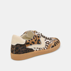 NOTICE STITCH SNEAKERS LEOPARD MULTI CALF HAIR