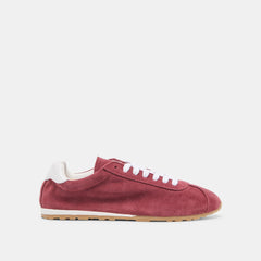 SERINA SNEAKERS BURGUNDY SUEDE