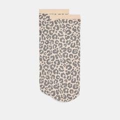 LEOPARD ANKLET SOCKS LEOPARD