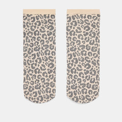 LEOPARD ANKLET SOCKS LEOPARD