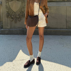 TIGGY LOAFERS MAHOGANY SUEDE