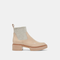 SALINE H2O BOOTIES DUNE CRINKLE PATENT