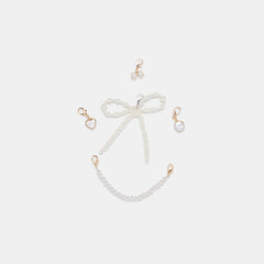NOTICE SNEAKERS WHITE + PEARL CHARM BUNDLE