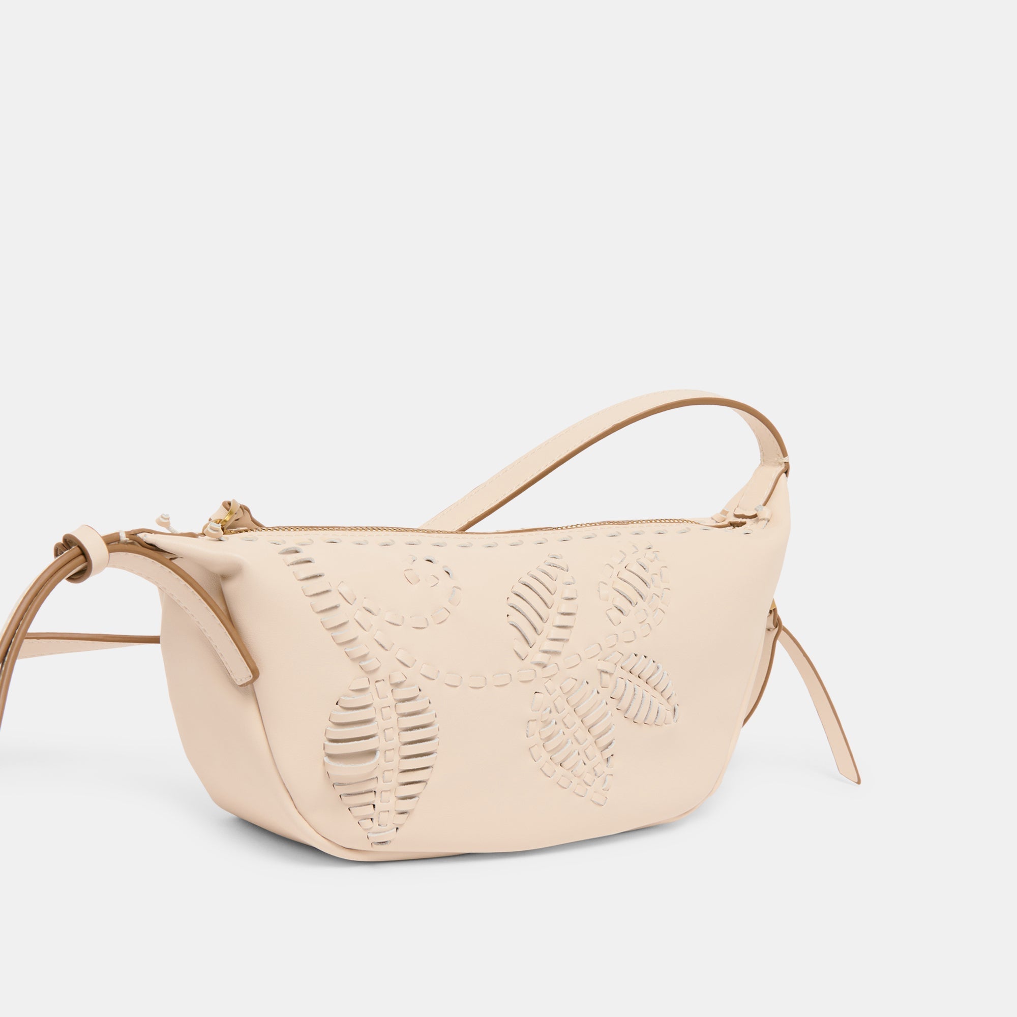 LIPARI CROSSBODY CREME LEATHER