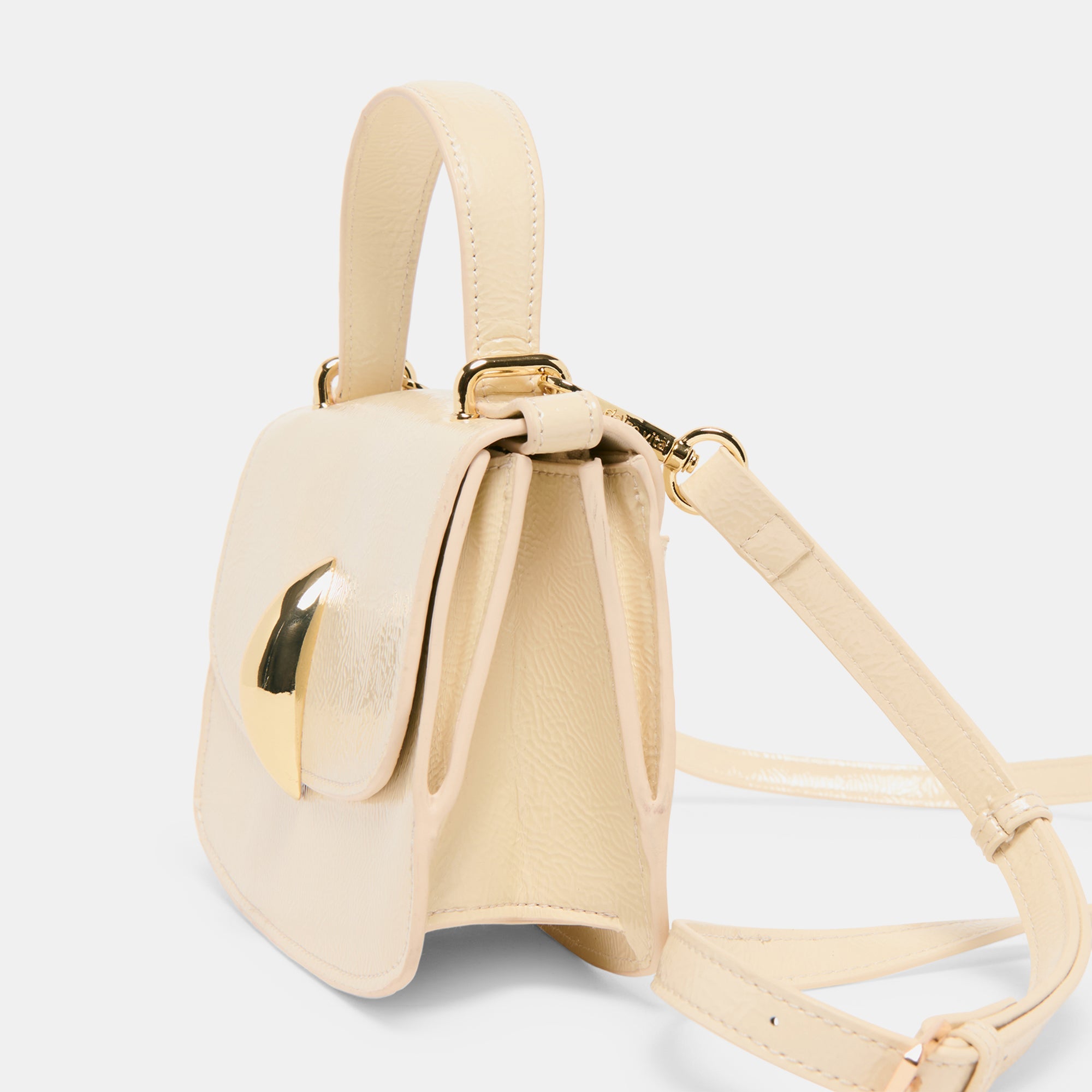 LUCIA CROSSBODY CREME CRACKLED STELLA