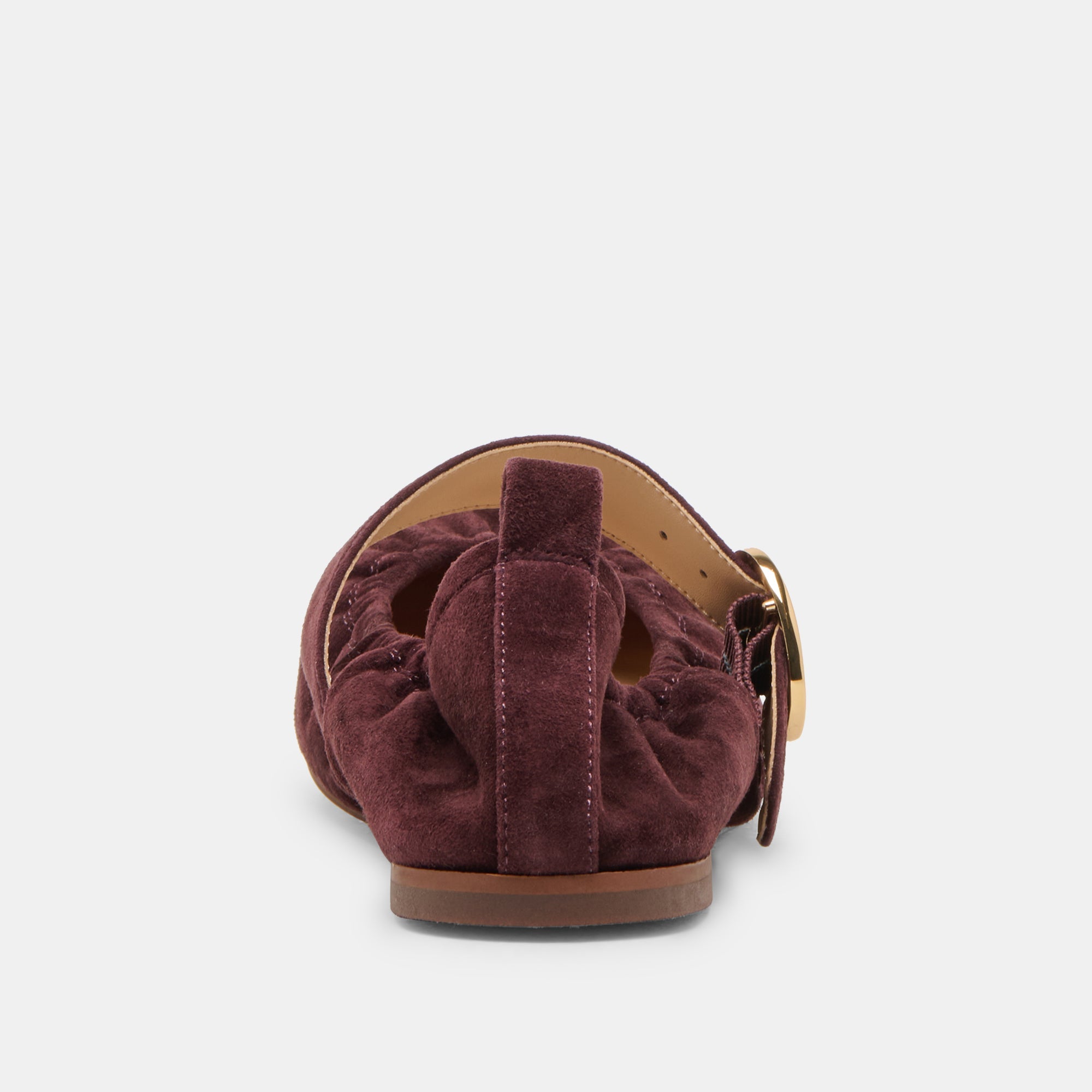 CAELY BALLET FLATS MULBERRY SUEDE