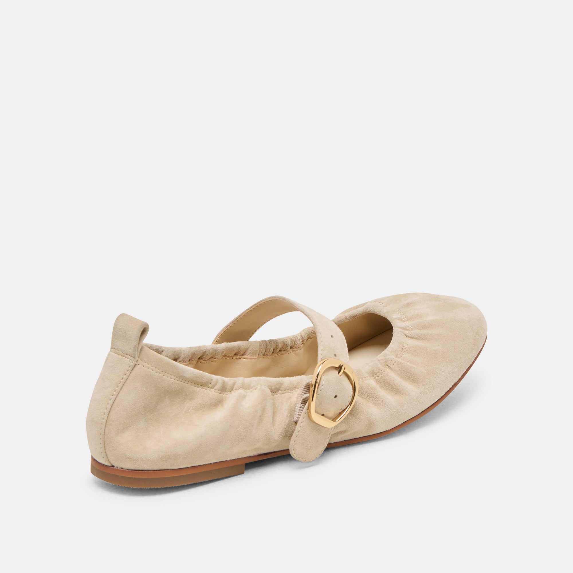 CAELY BALLET FLATS SESAME SUEDE