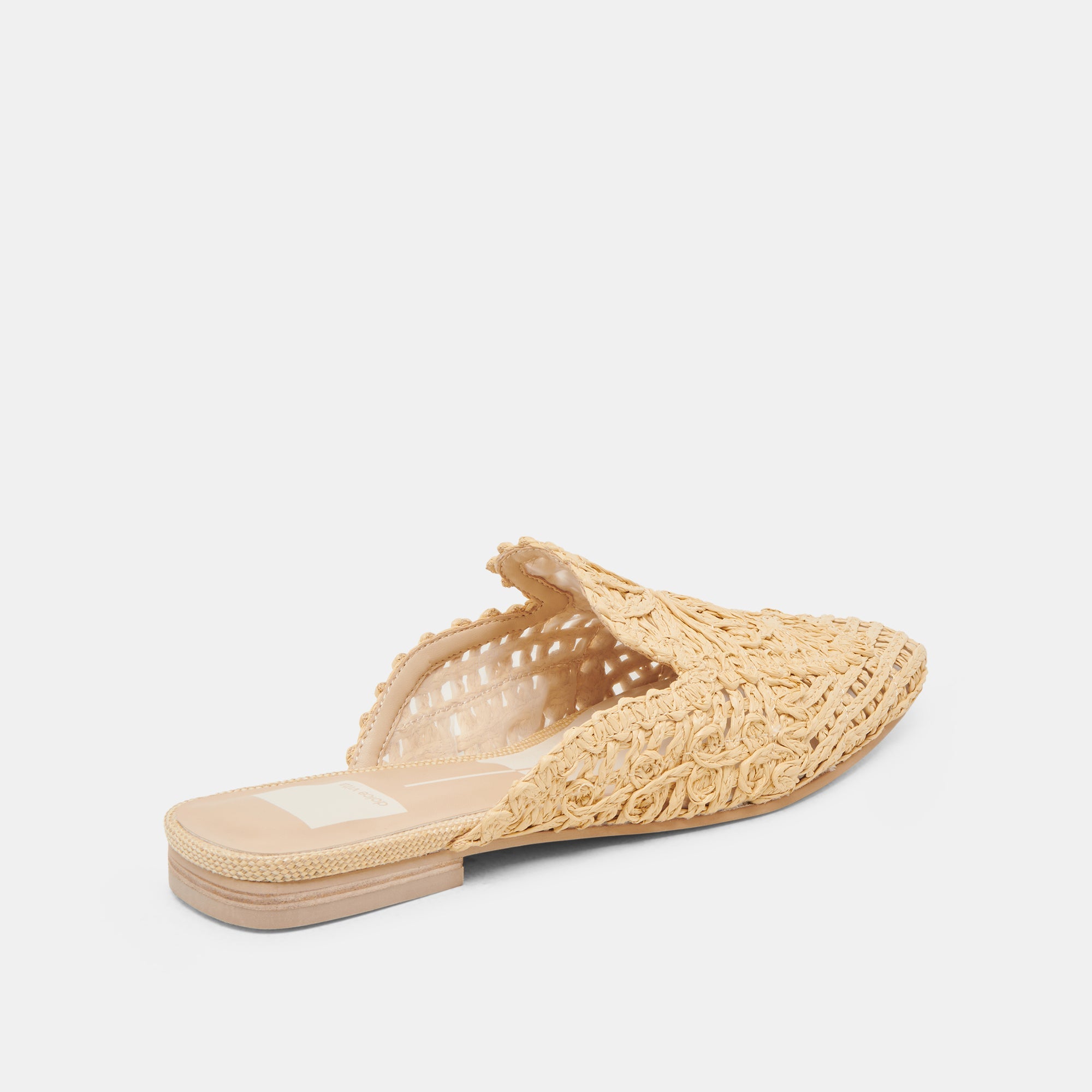 DIYA FLATS LT NATURAL MACRAME