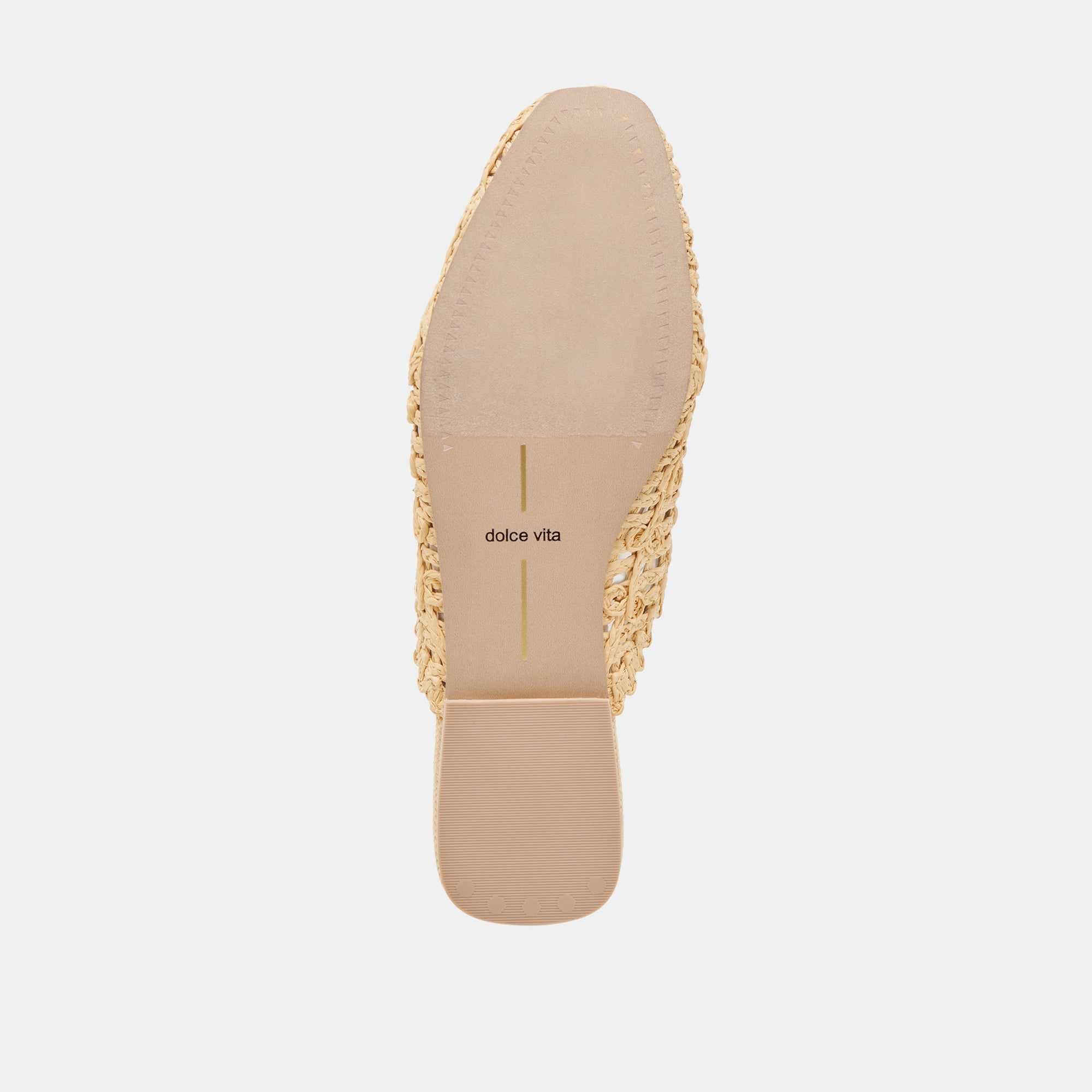 DIYA FLATS LT NATURAL MACRAME