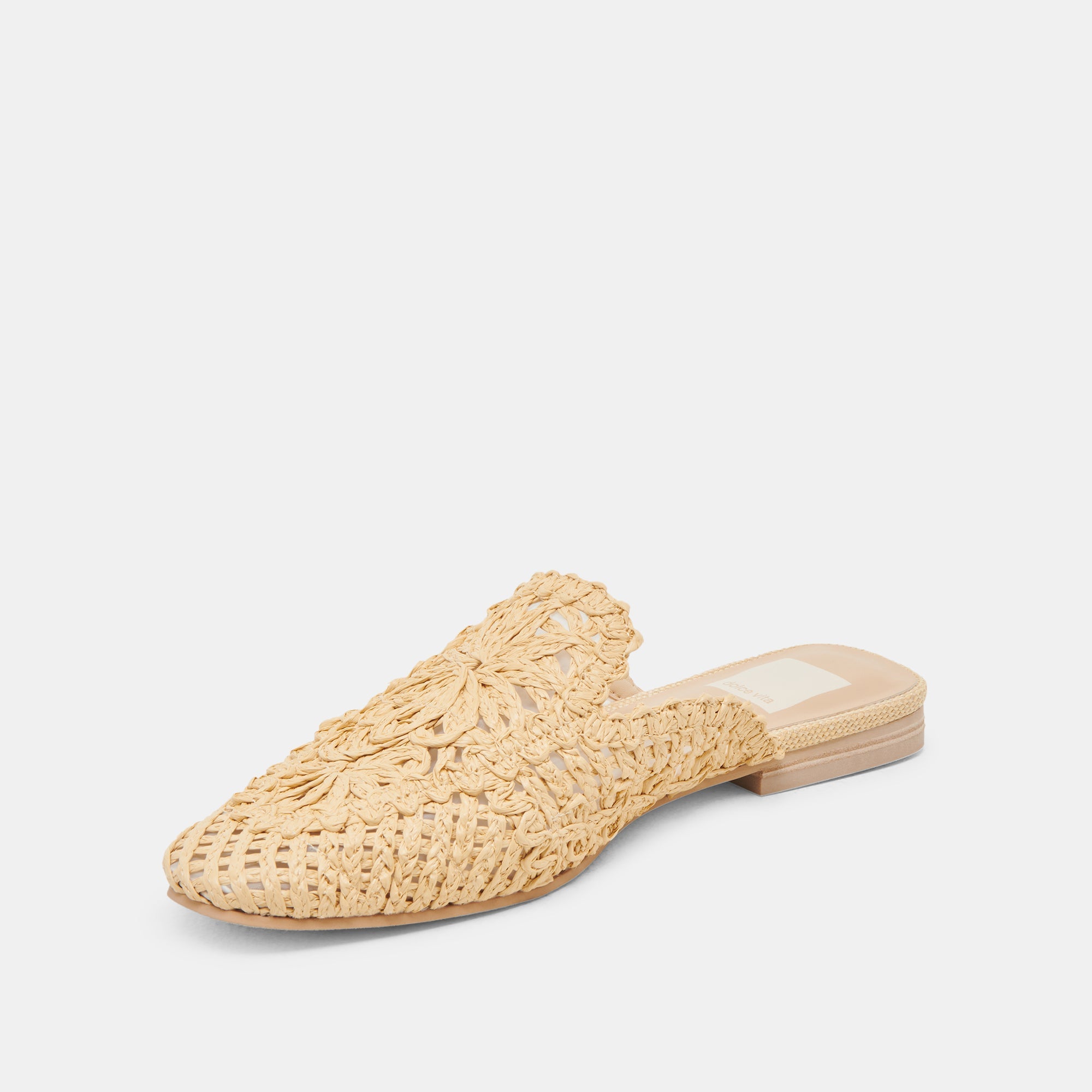 DIYA FLATS LT NATURAL MACRAME