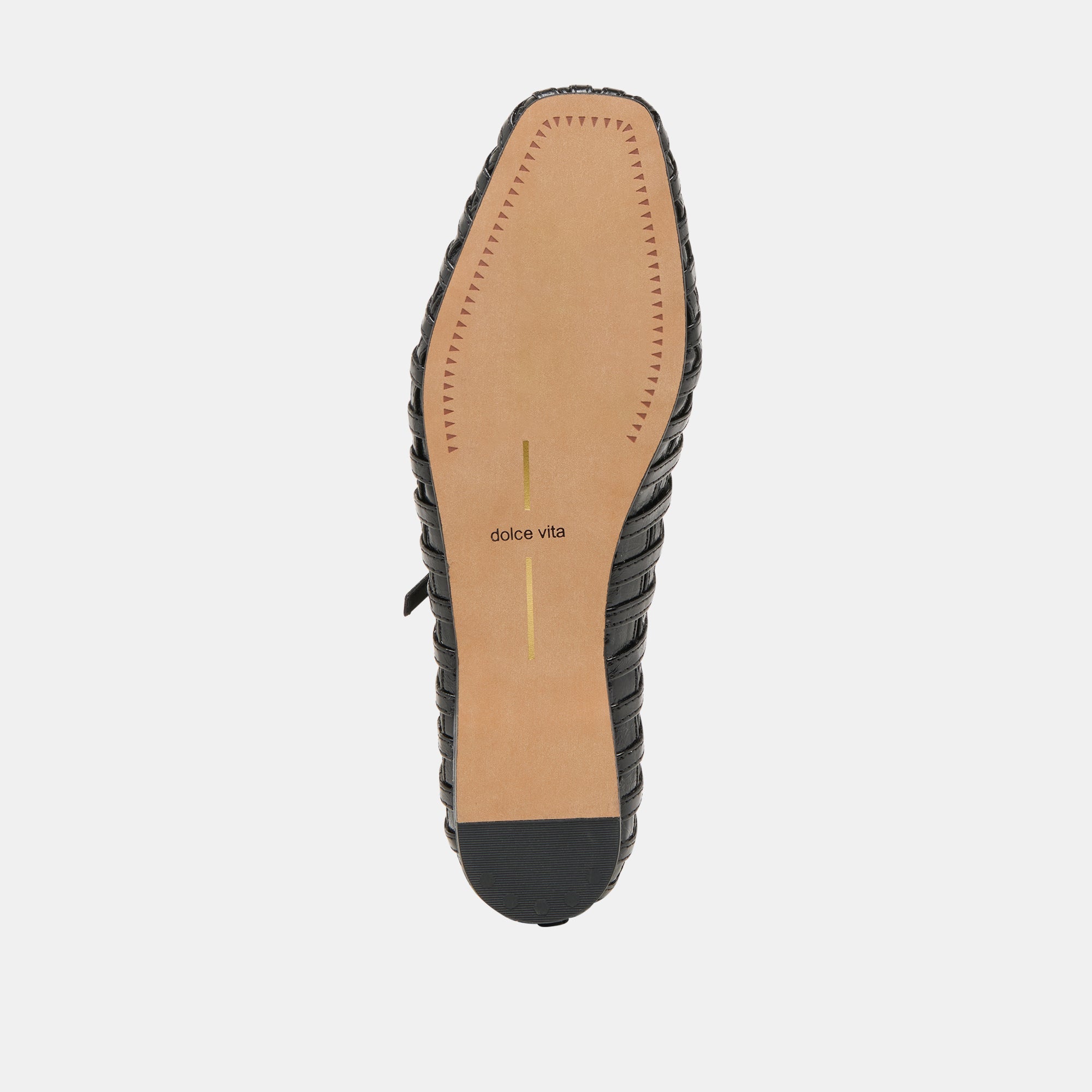 RAINS BALLET FLATS BLACK STELLA
