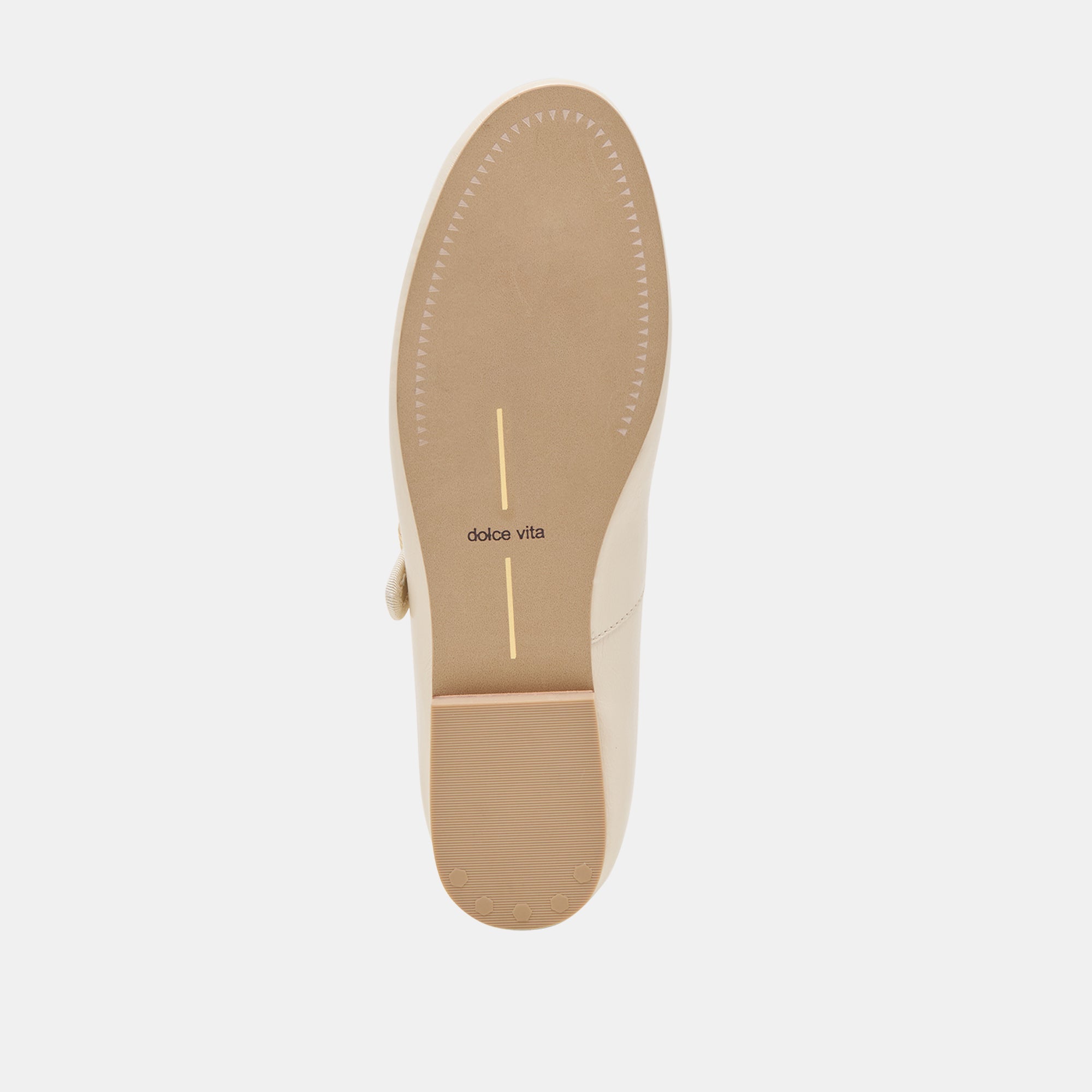 RELAN BALLET FLATS OFF WHITE LEATHER