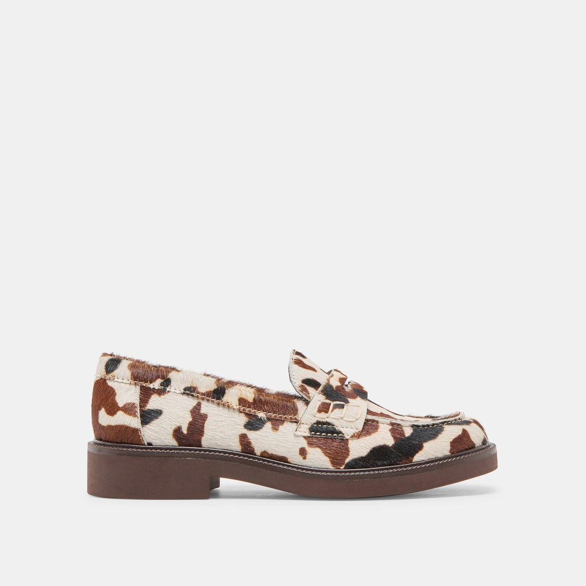 TIGGY LOAFERS COCOA TAURUS CALF HAIR