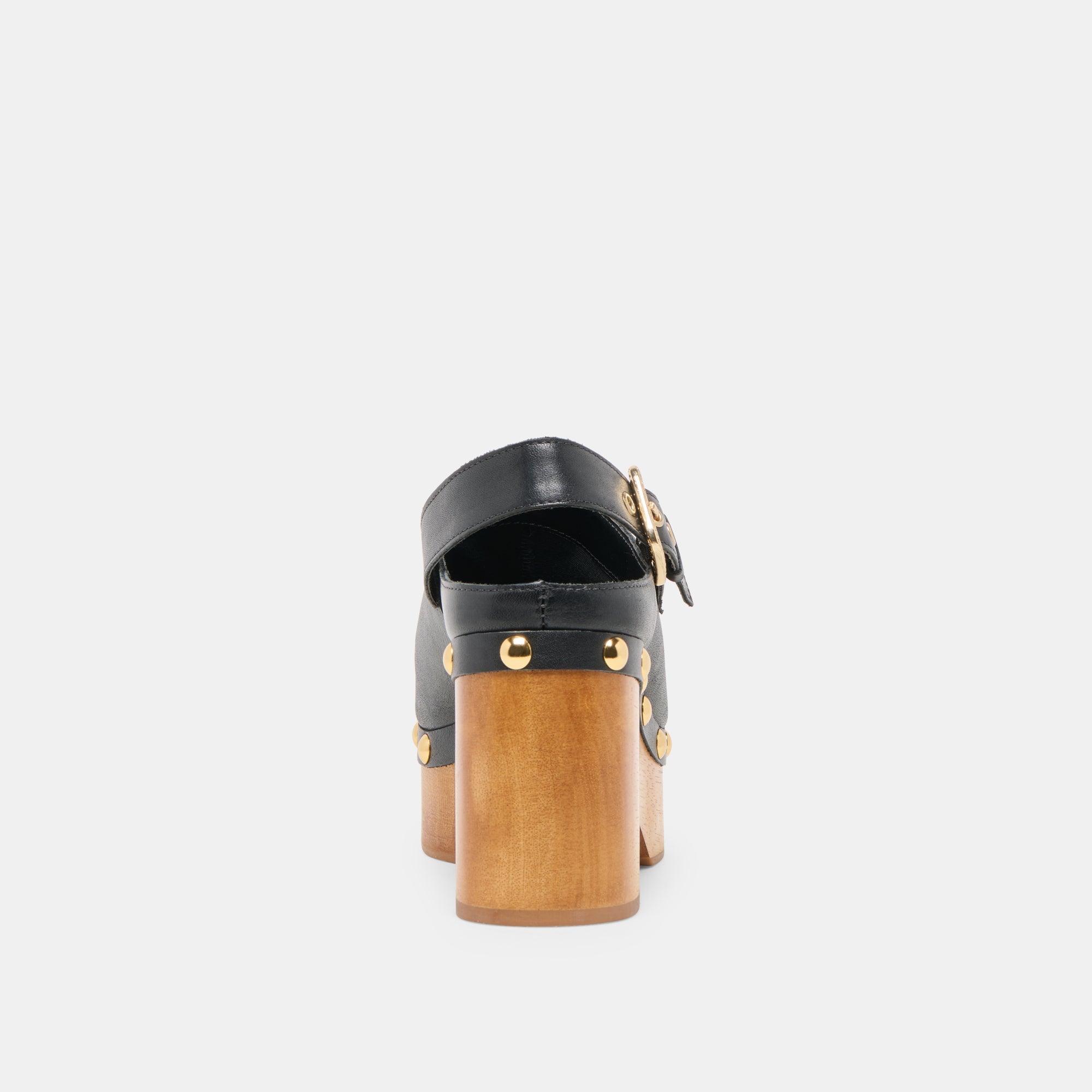 ADELAN CLOGS BLACK LEATHER