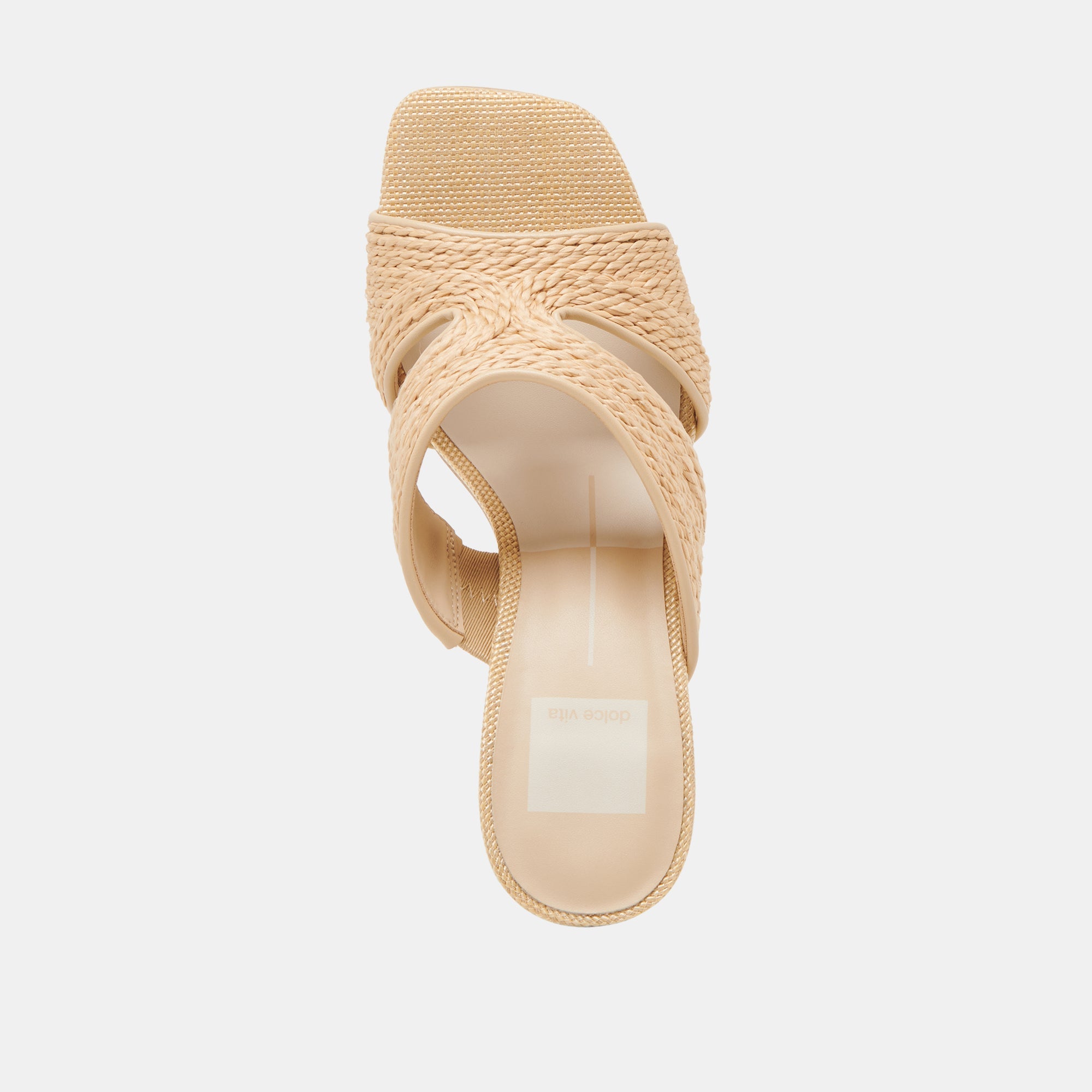 GITEL HEELS LT NATURAL RAFFIA