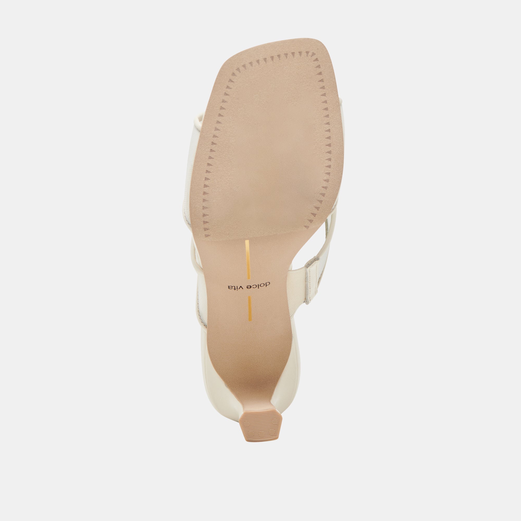 GITEL WIDE HEELS OFF WHITE MESH