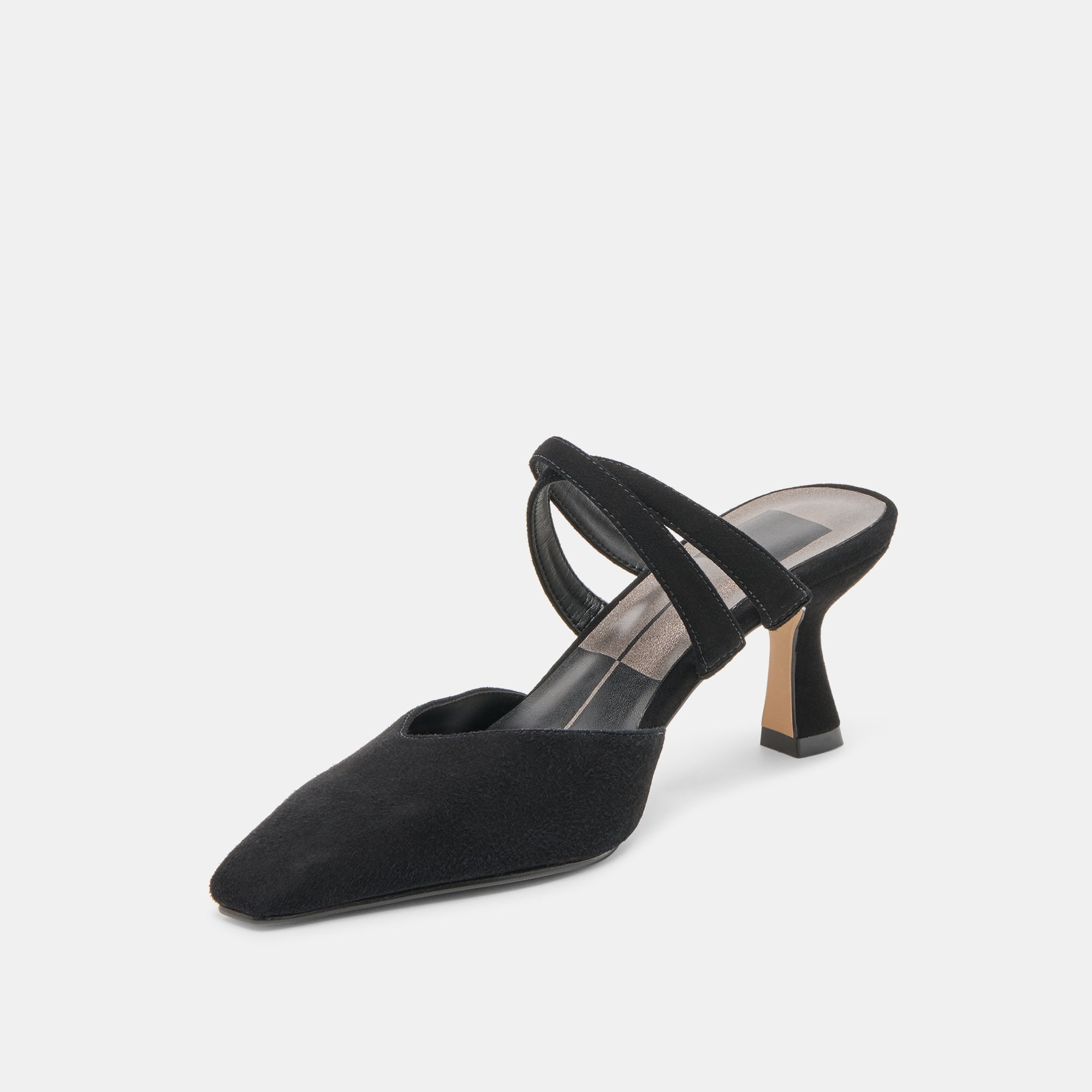 LINORE HEELS ONYX SUEDE