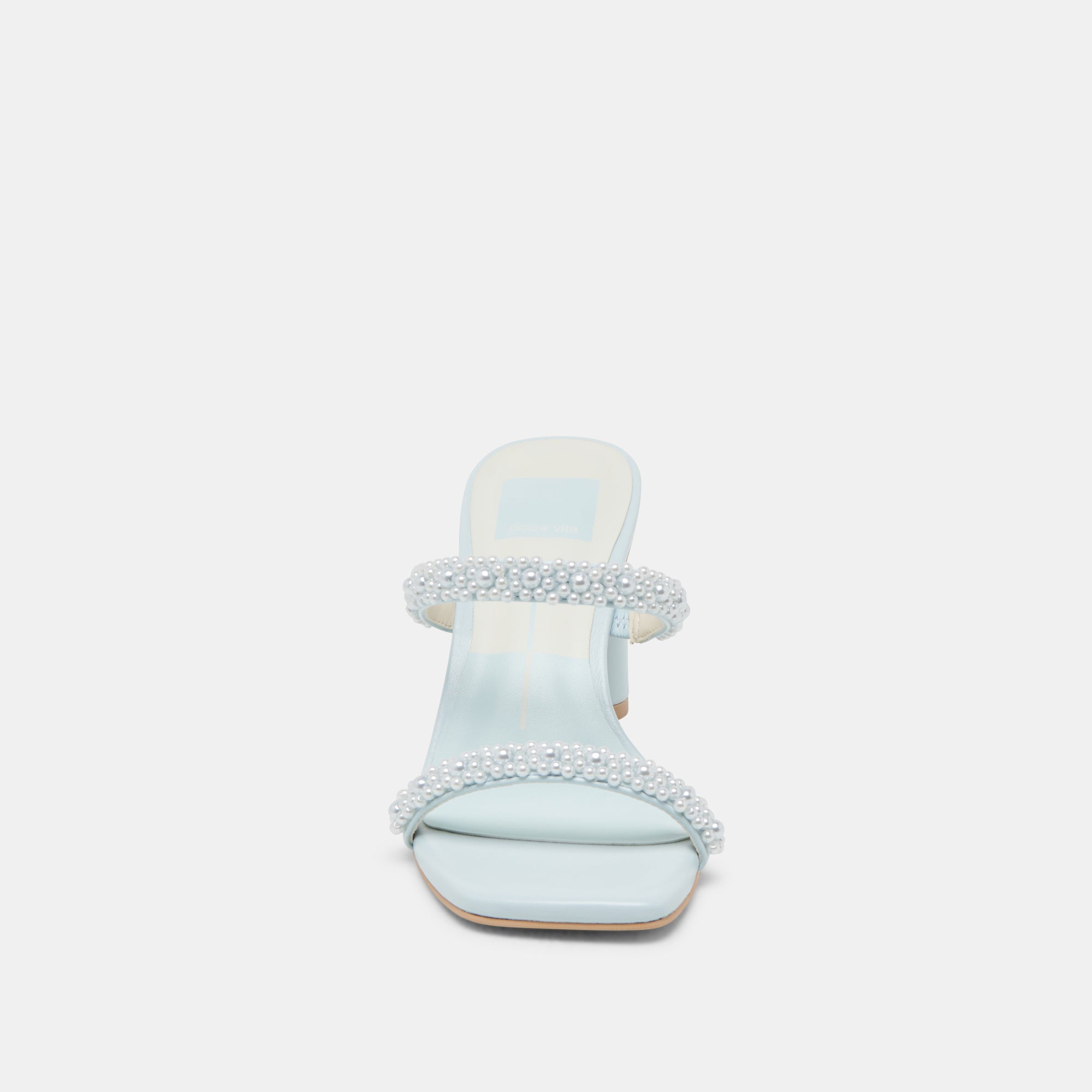 NOLAH PEARL HEELS ICE BLUE STELLA
