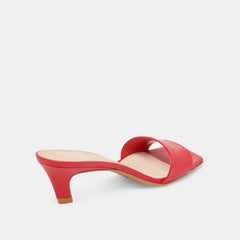 REXA HEELS CHILI LEATHER