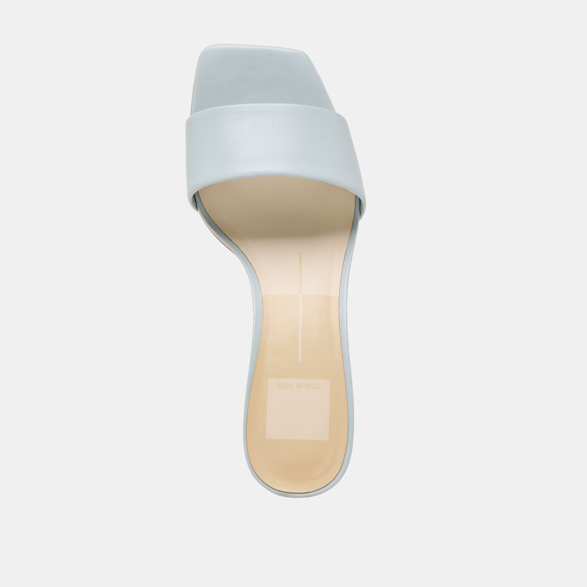 REXA HEELS ICE BLUE LEATHER
