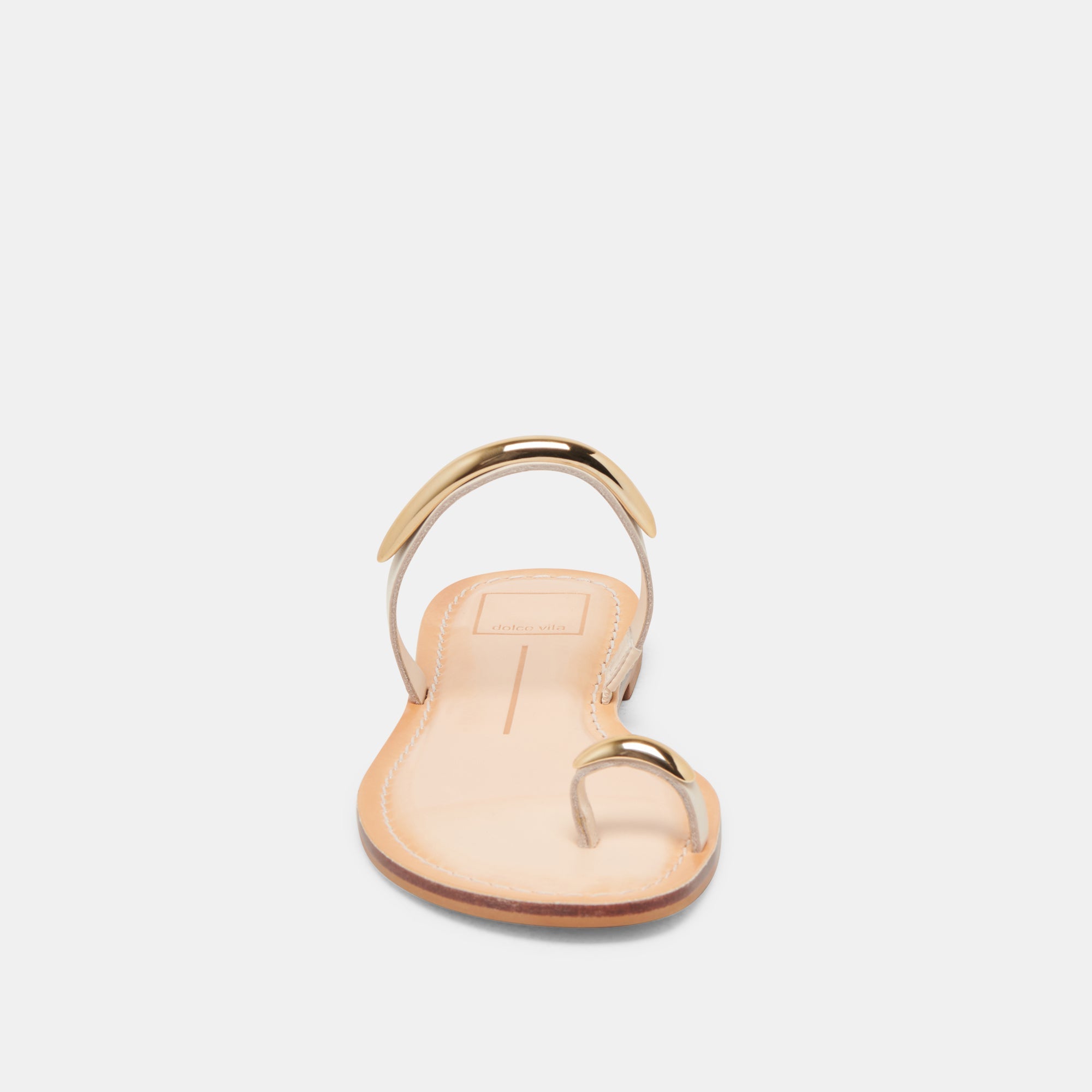 WINK WIDE SANDALS BONE LEATHER