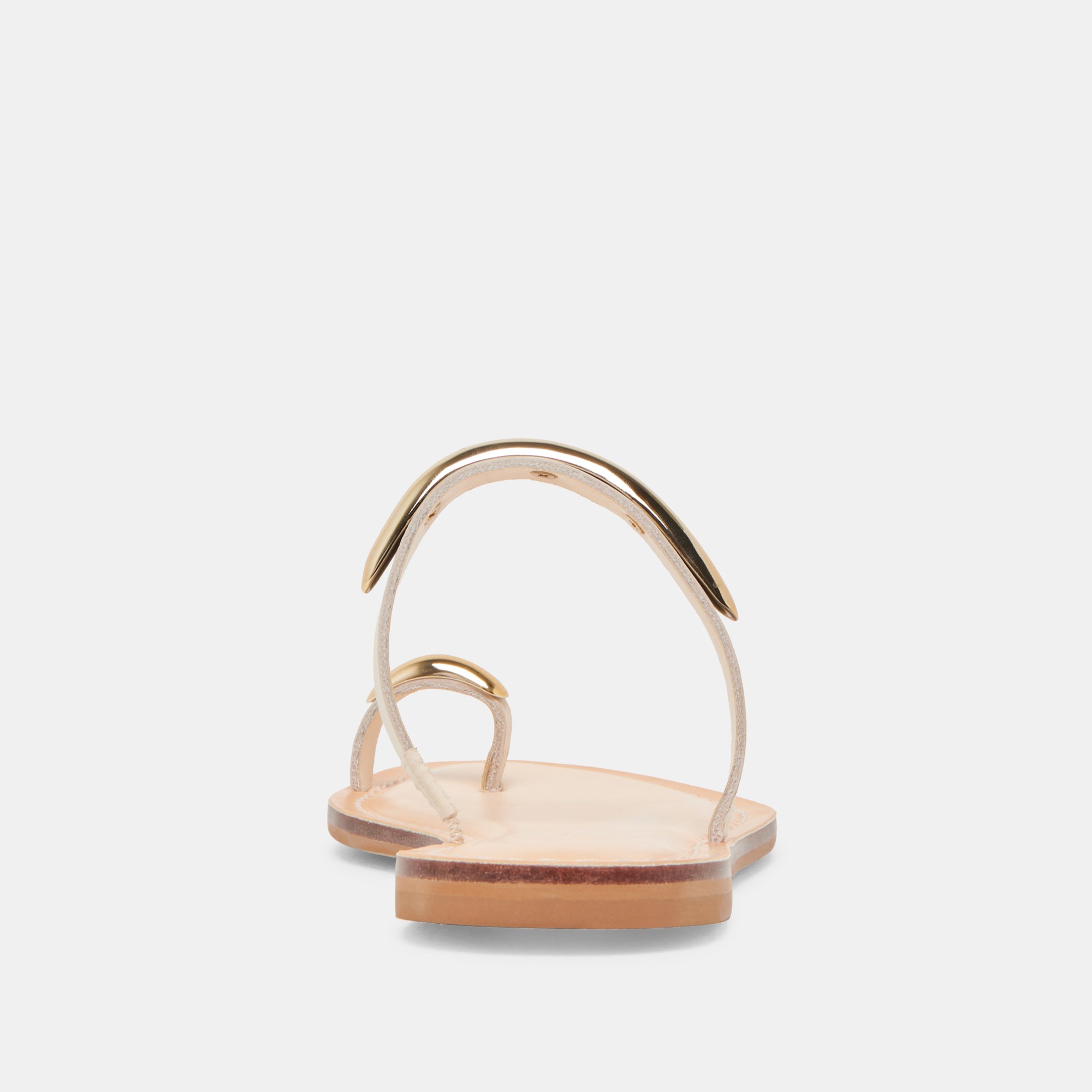 WINK WIDE SANDALS BONE LEATHER