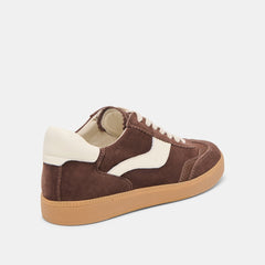 NOTICE SNEAKERS DK BROWN SUEDE