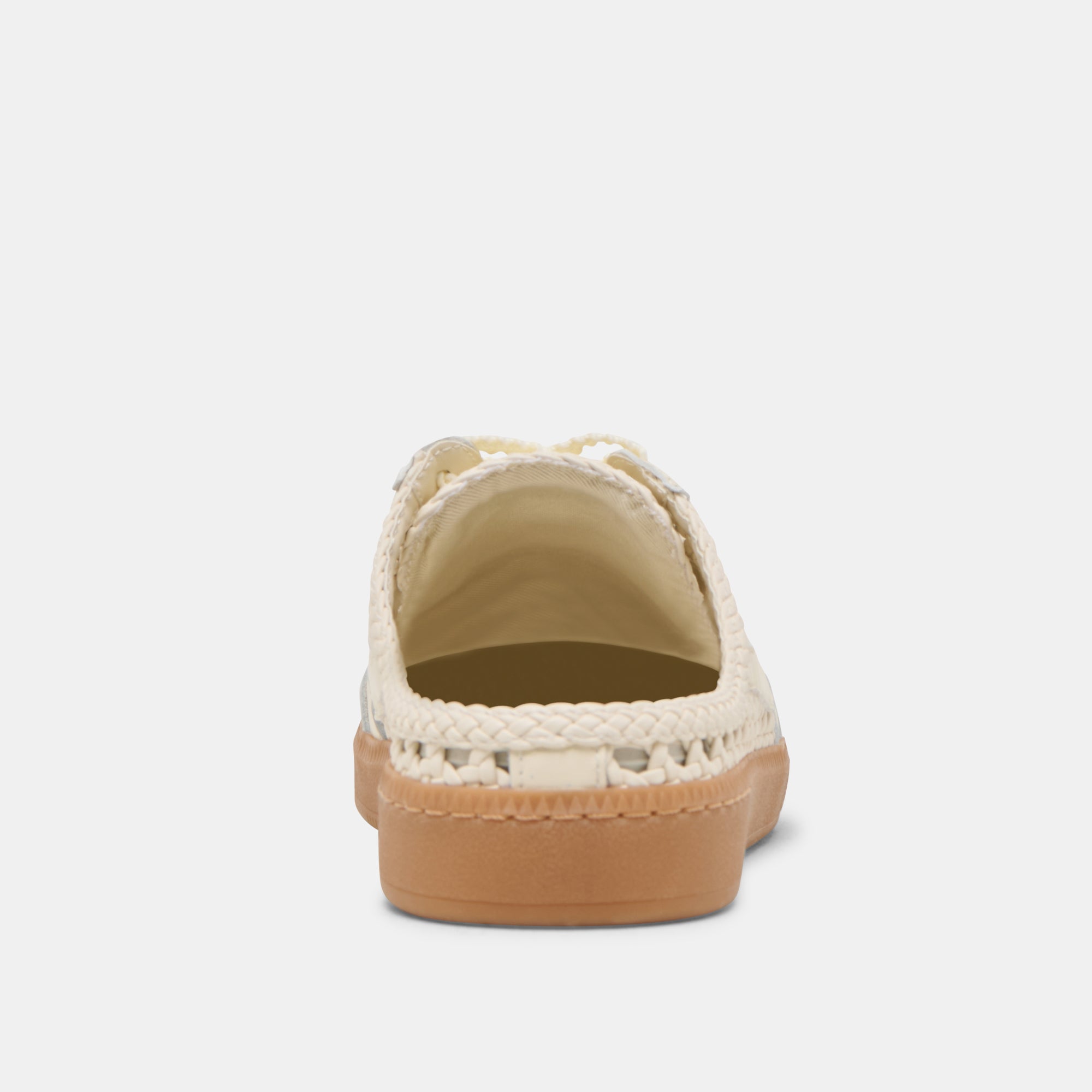 NOTICE SLIDE WOVEN SNEAKERS OFF WHITE WOVEN STELLA