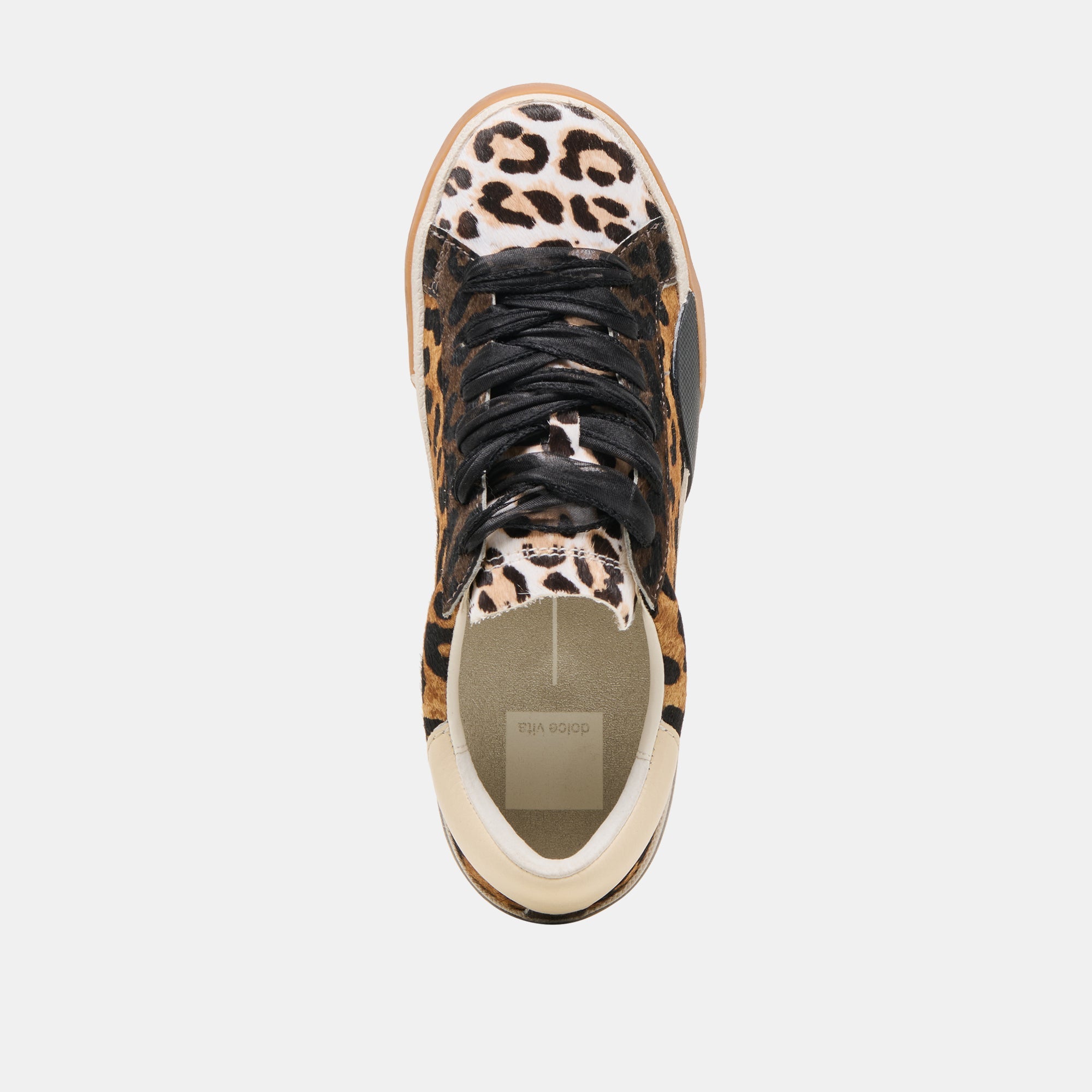 ZINA SNEAKERS TAN MULTI CALF HAIR