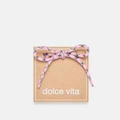 CROSS CORD LACE PINK MULTI